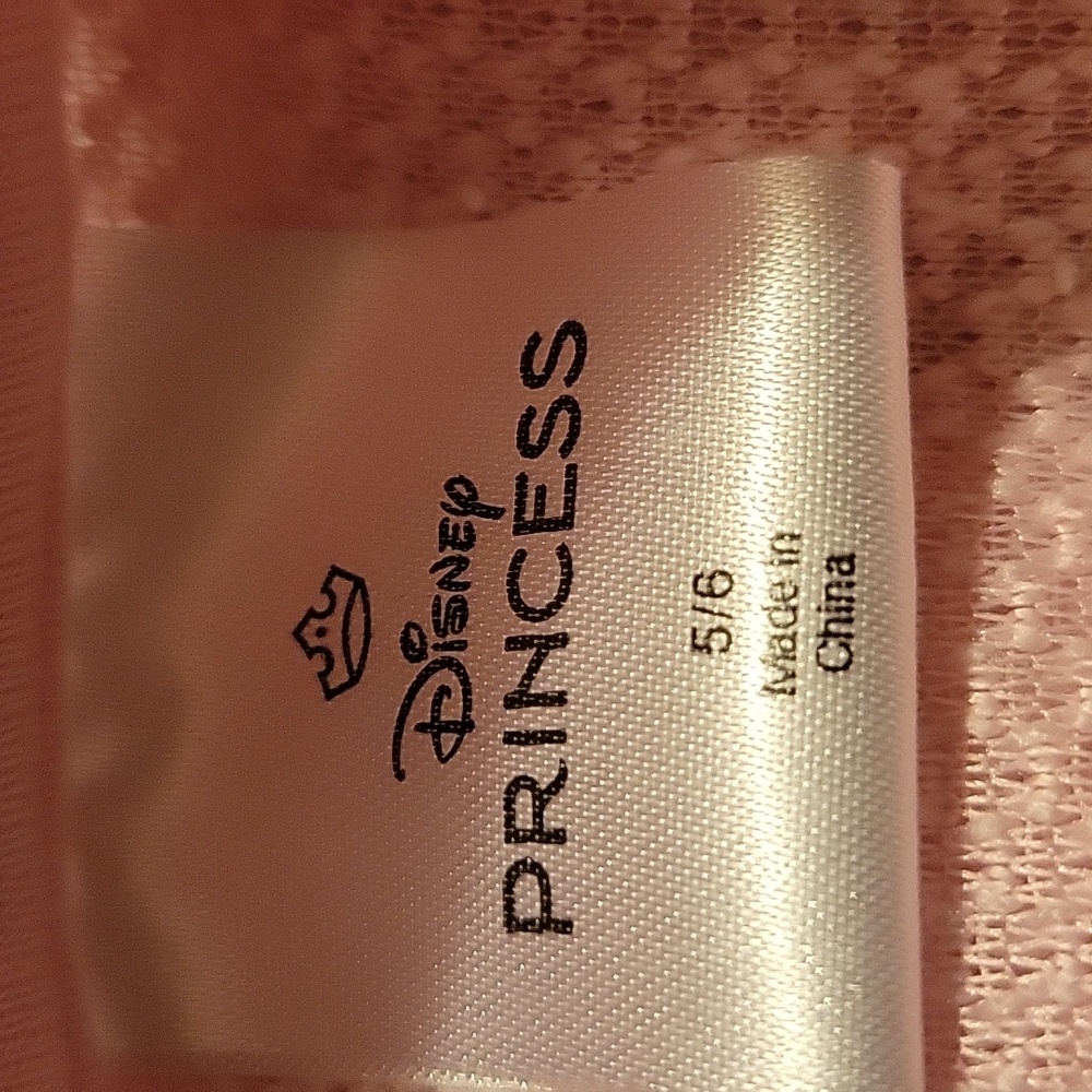 NWT: Disney Collection Girl's Crew Neck Fleece Embroidered Princess Sweatshirt - Picture 7 of 11